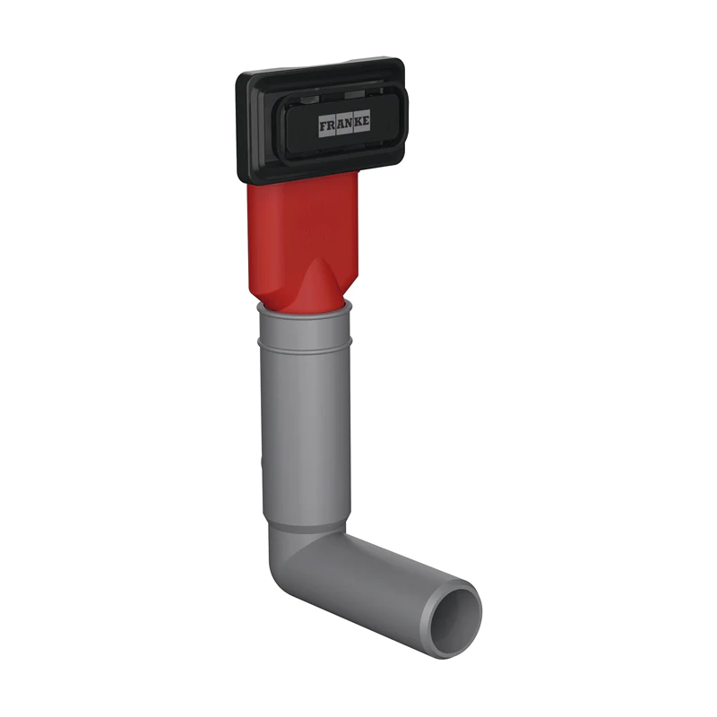Rebosadero Franke Colorline Negro Mate
