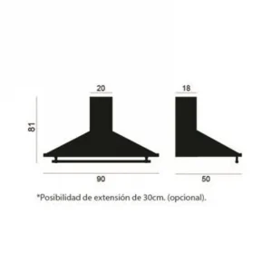 Vitrokitchen CD951R Medidas