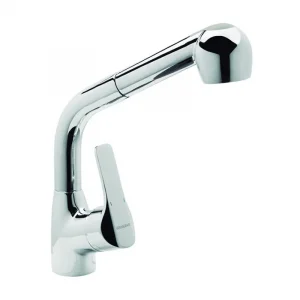 Genebre K8 Single-lever sink mixer with pull-out spray