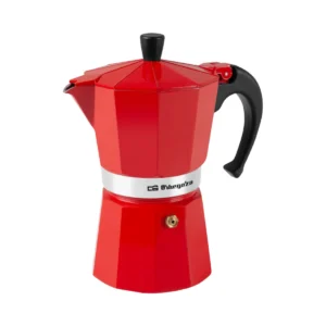 Cafetera italiana ORBEGOZO KFR 640 ROJA