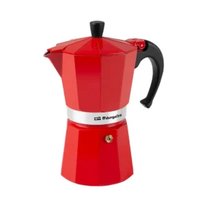 Cafetera italiana ORBEGOZO KFR 940 ROJA