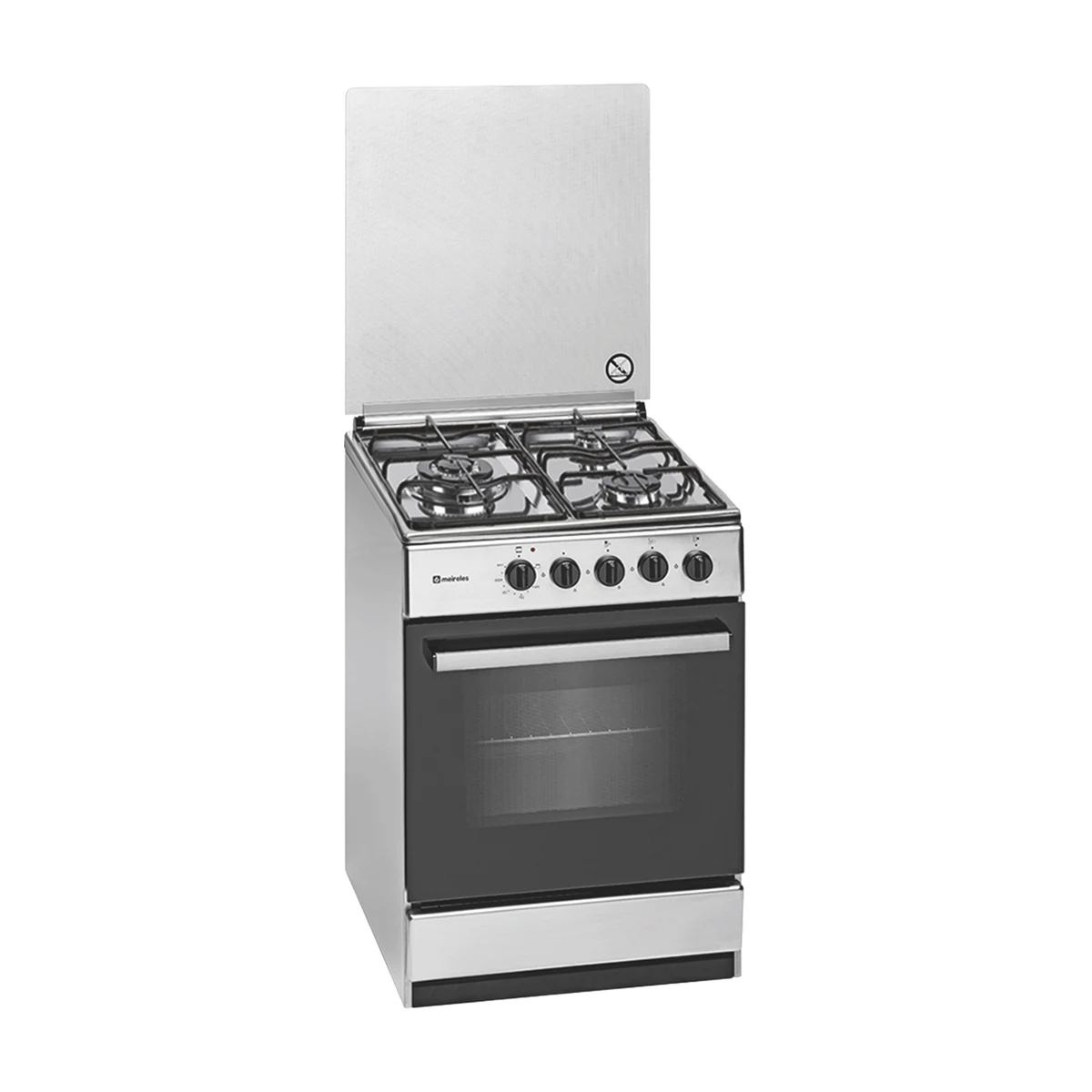 Cocina de gas MEIRELES E541X Inox Natural
